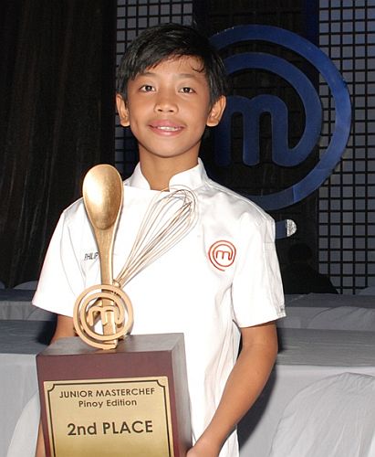 Junior MasterChef Pinoy Edition second placer Philip
