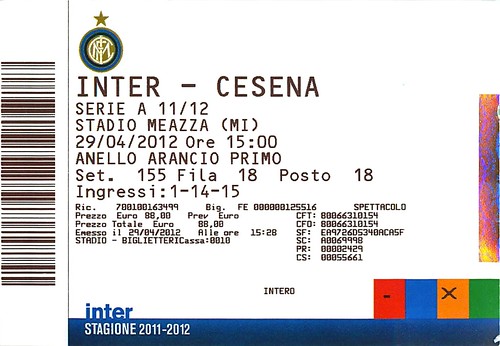 Inter対Cesena