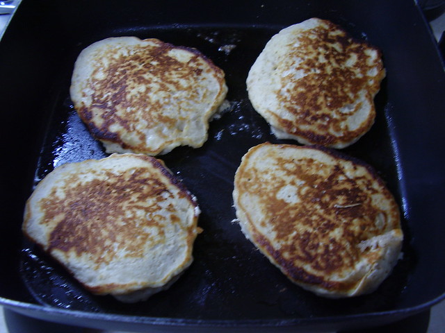 Shrove Tuesday Oatmeal & Applesauce Pancakes 2012