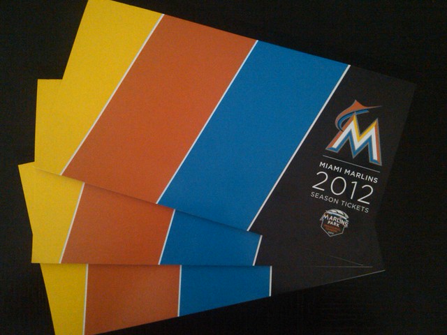 Marlins 2012 Season Tickets