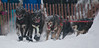 Dog team turning the corner near Goose L by Alaskan Dude, on Flickr