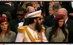 Oscar 2012 - Sacha Baron Cohen - The Dictator - pix 09