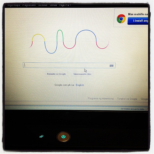 I thought Ill never see these waves again after college. Thanks Google for bringing back one of my engineering nightmares. And happy 155th birthday HEINRICH RUDOLF HERTZ!