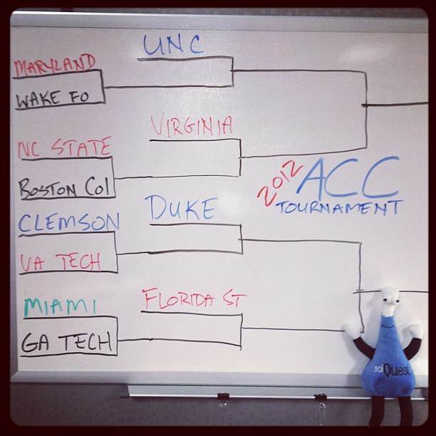 Questie is ready for the #ACC TOURNAMENT!!!