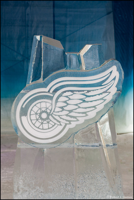 DETROIT RED WINGS Ice Sculpture