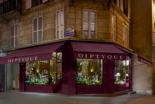 Vitrines Diptyque - Paris, janvier 2012