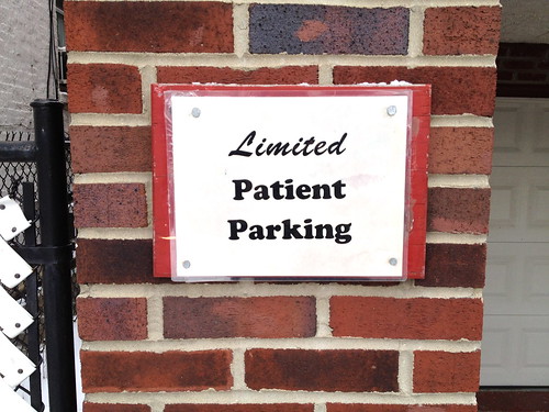 Limited Patient Parking ©  Jason Eppink