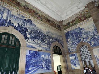Sao Bento Train Station - Detail, Porto, June 2016