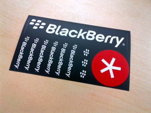 第3回blackberry ユーザーミーティング in 東京〜ステッカー