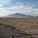 Qualche collina all'orizzonte nel deserto peruviano