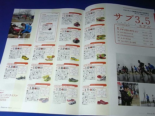 runningmagazine courir 2012.6〜ナンバーワンシューズ