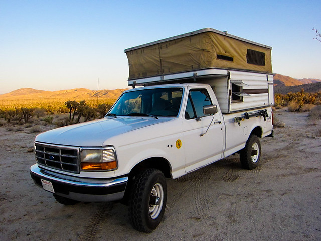 ford truck desert 4x4 4wd camper poptop f250 fwc fourwheelcamper
