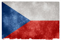 Czech Republic Grunge Flag