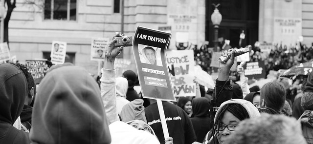 Trayvon Martin Rally in Freedom Plaza, DC