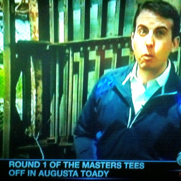 Masters Tees Off Toady?