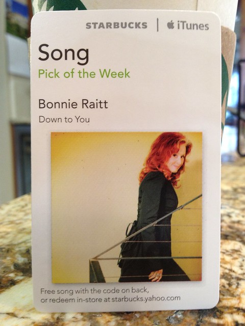 Starbucks iTunes Pick of the Week - BONNIE RAITT - Down to You