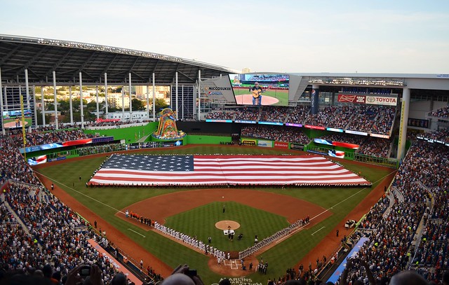 marlins park opening day 112