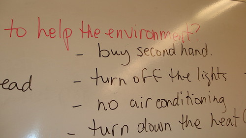 How to help the environment