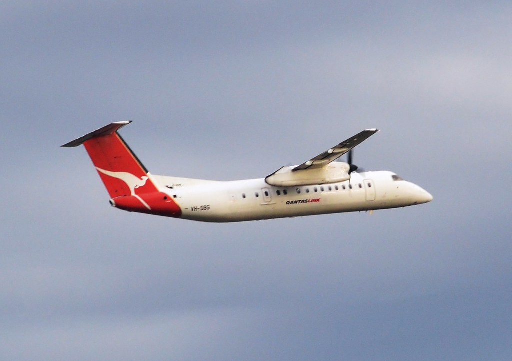 Qantaslink Dash-8 by Simon_sees, on Flickr