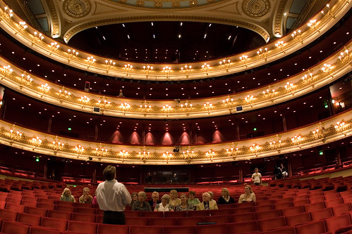 Tours of the auditorium at the Royal Opera House © Pete Le May/ROH 2012