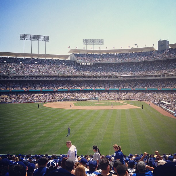 DODGERS Opening Day 2012