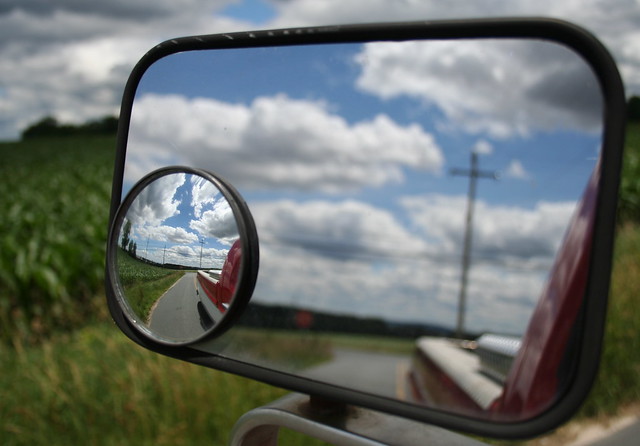county reflection ford lines clouds truck mirror corn power farm maryland 1997 cecil f250 powerstroke