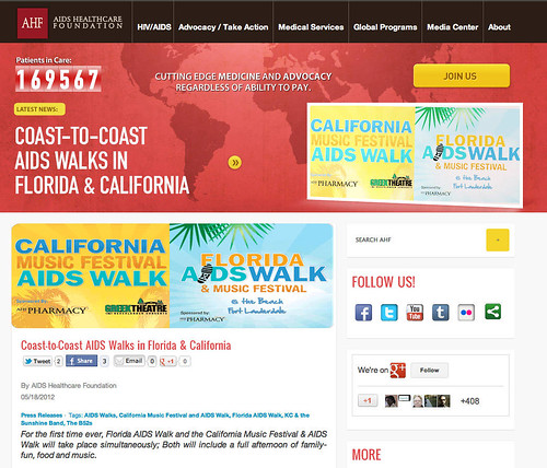 California Music Festival AIDS Walk