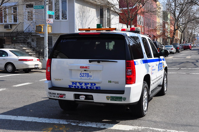 nyc newyorkcity ny newyork brooklyn gm police nypd yukon policecar hybrid greenpoint gmc kingscounty rmp newyorkcitypolicedeprtment
