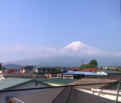 山中湖rr2012〜バスから見た富士山