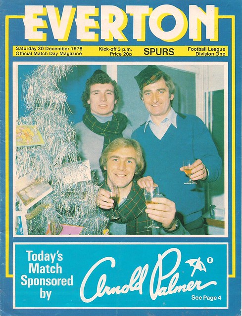 Everton v TOTTENHAM Hotspur 1978-79