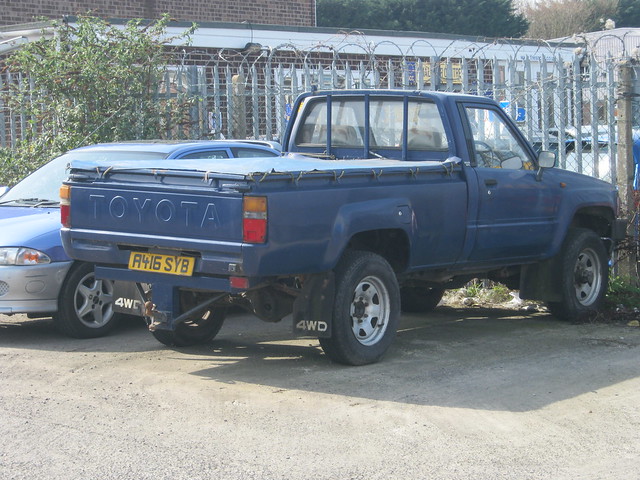 road 4x4 4wd pickup off 1984 toyota hilux indestructable