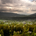 Storm in Norwegian valley