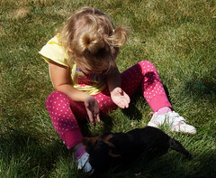 Ava and puppy 17