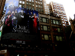 Barnabas Collins / Johnny Depp Dark Shadows 2012 Billboard NYC  2848