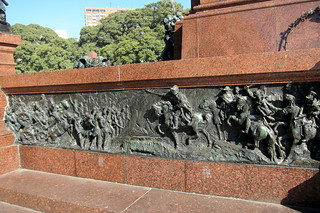 Buenos Aires - Retiro: Plaza San Martín - Monumento al General San Martín