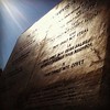 THE TEN COMMANDMENTS on the Wall