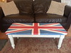 Union Jack Table - painted with Annie Sloan Chalk Paints