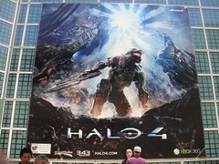 E3 Expo 2012 - Halo 4 banner