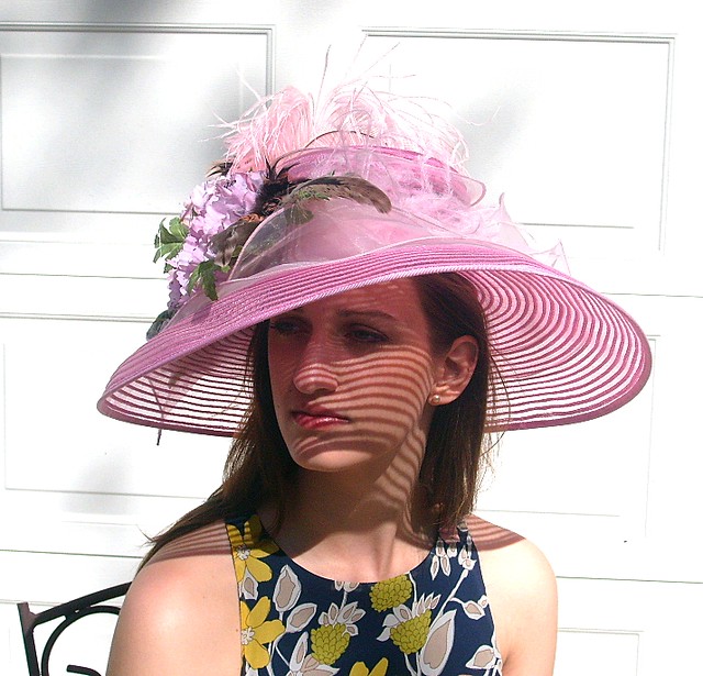 pink KENTUCKY DERBY Hat