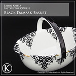 Black Damask Basket <a style="margin-left:10px; font-size:0.8em;" href="http://www.flickr.com/photos/94066595@N05/13690489883/" target="_blank">@flickr</a>