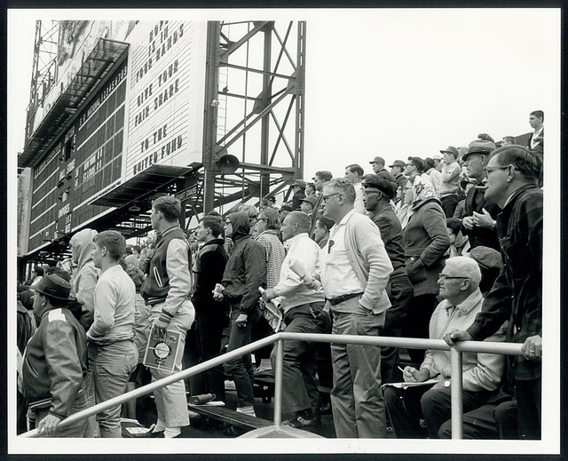 Crowd at Sportsmans Park, 1964