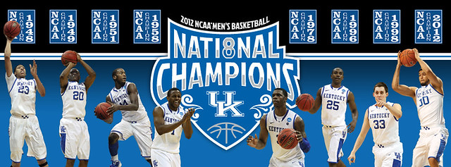Kentucky Wildcats Win 8th NCAA Title!