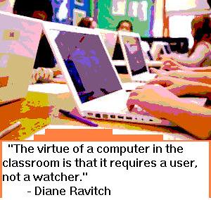 Laptops with Students by EWagner79, on Flickr