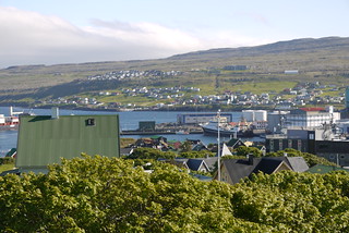 View of Torshavn from the King's Monument