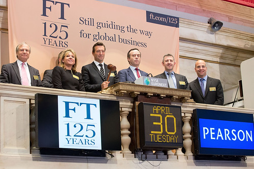 FT ringing the Closing Bell at the NYSE