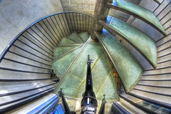 Circular Stairs with Glass Steps--and Slik Tripod