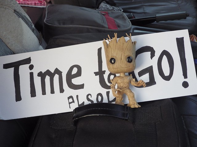 Time to go. Groot! :)
