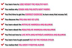 Thinspiration Diet To Lose Weight using the best Pro Ana Tips - Pro Thinspiration