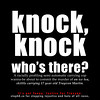 a knock knock joke?
