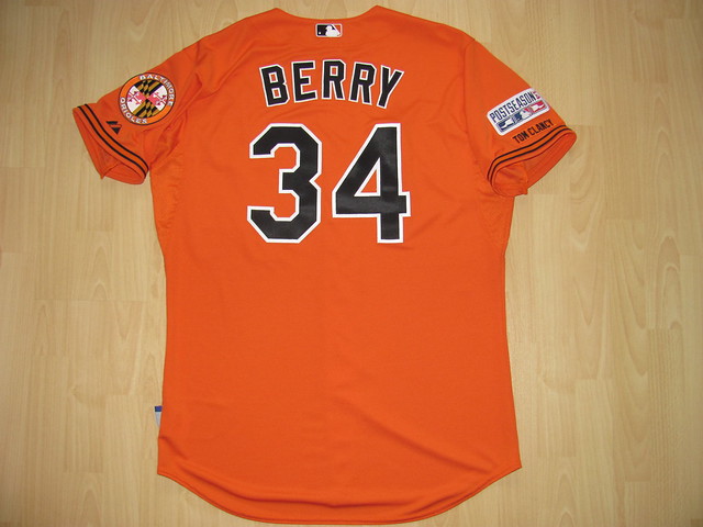 #34 Quintin BERRY Game Issued Jersey